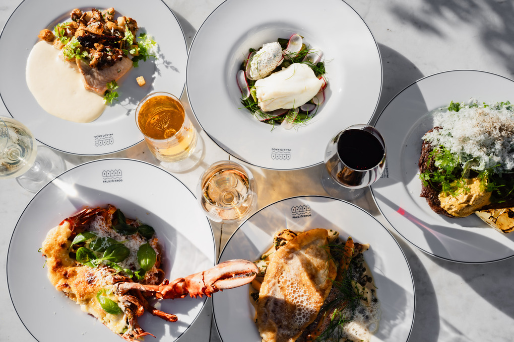 Delicious lunch at Pålsjö Krog, Helsingborg