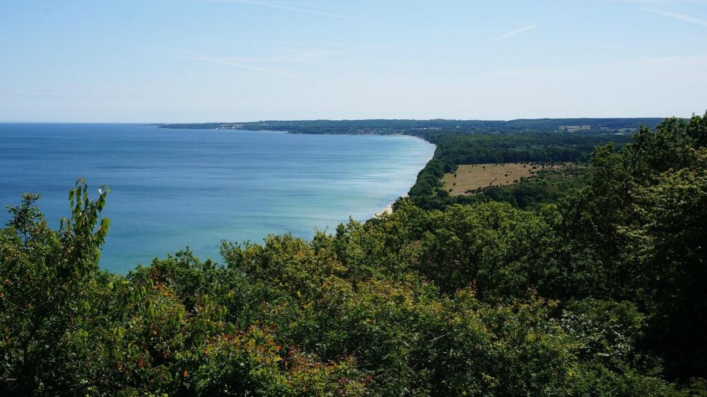 Stunning view of Stenhuvuds National Park