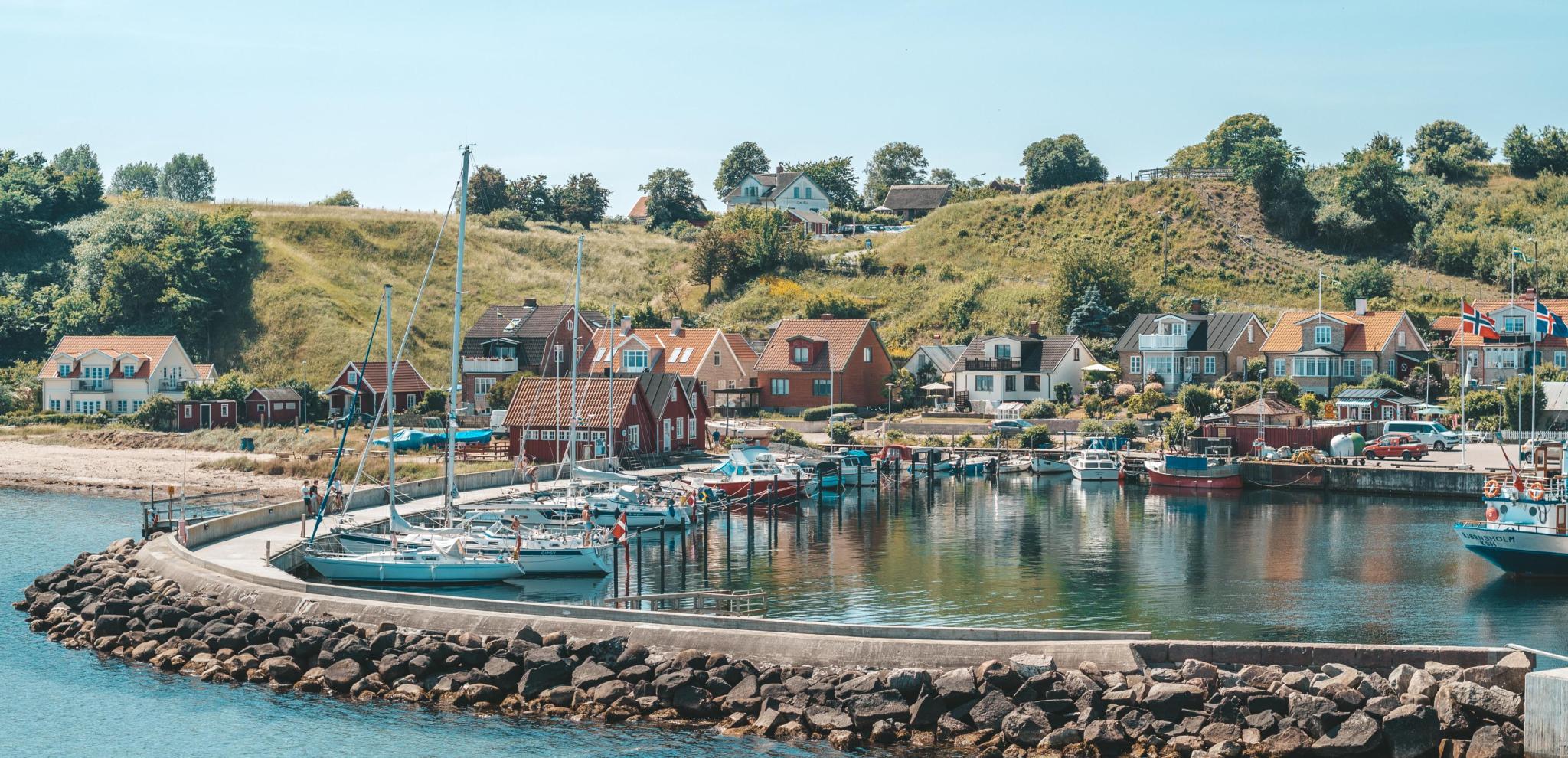 A cute little harborbour on Ven, Sweden