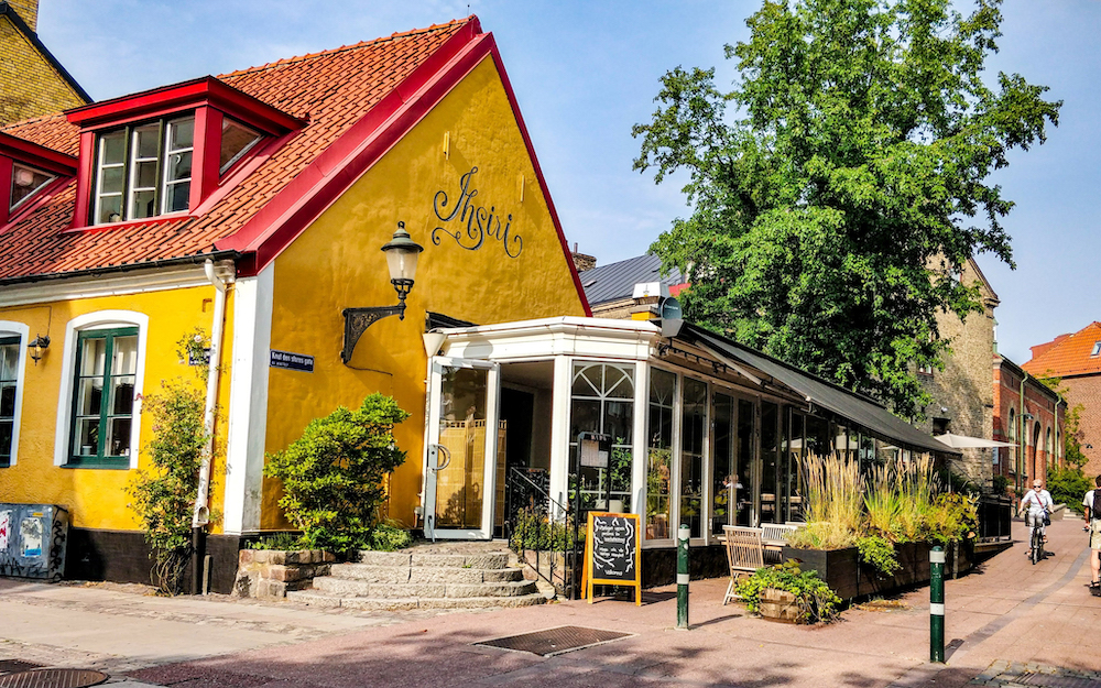 Cute yellow house in Lund