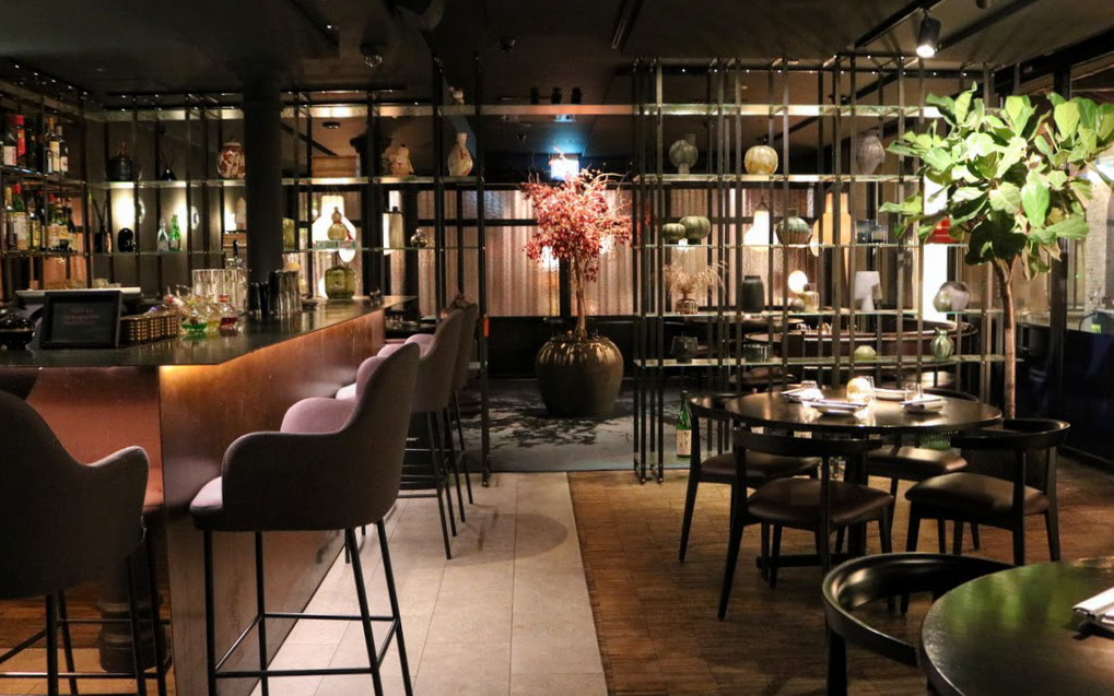 Asian inspired interior of Quan in Malmö